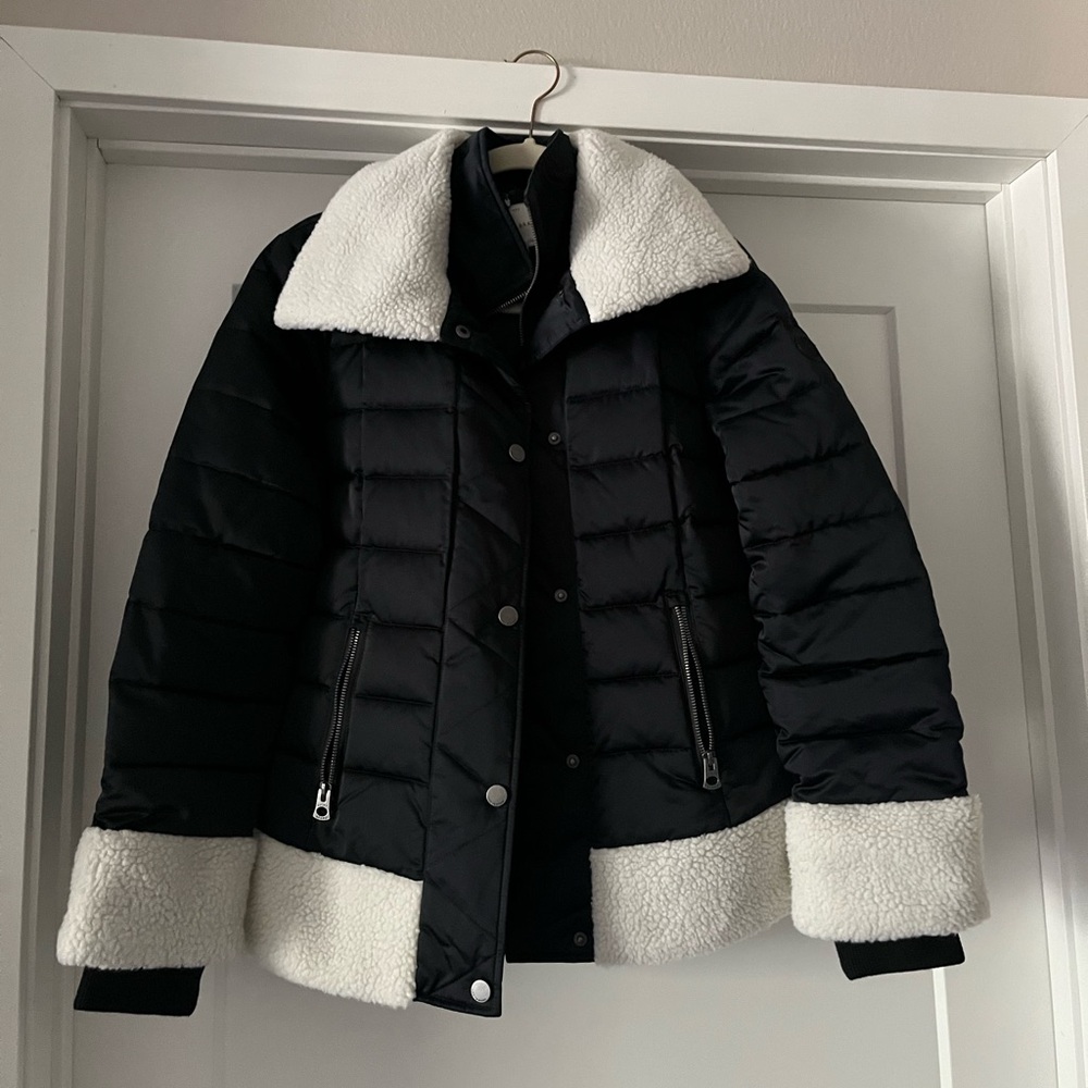 Lucky Brand Coat Navy Small